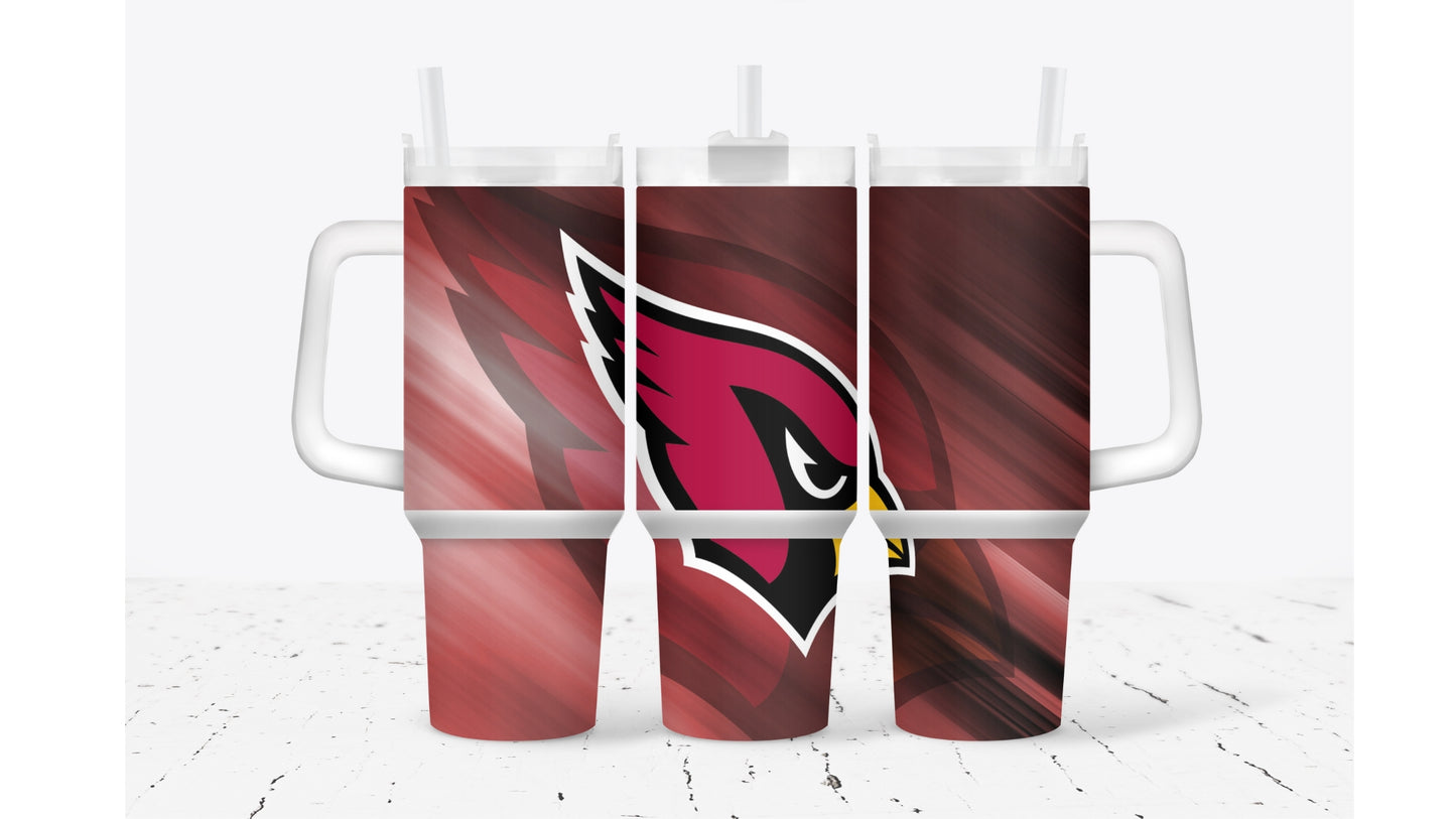 Cardinals Faded Tumbler