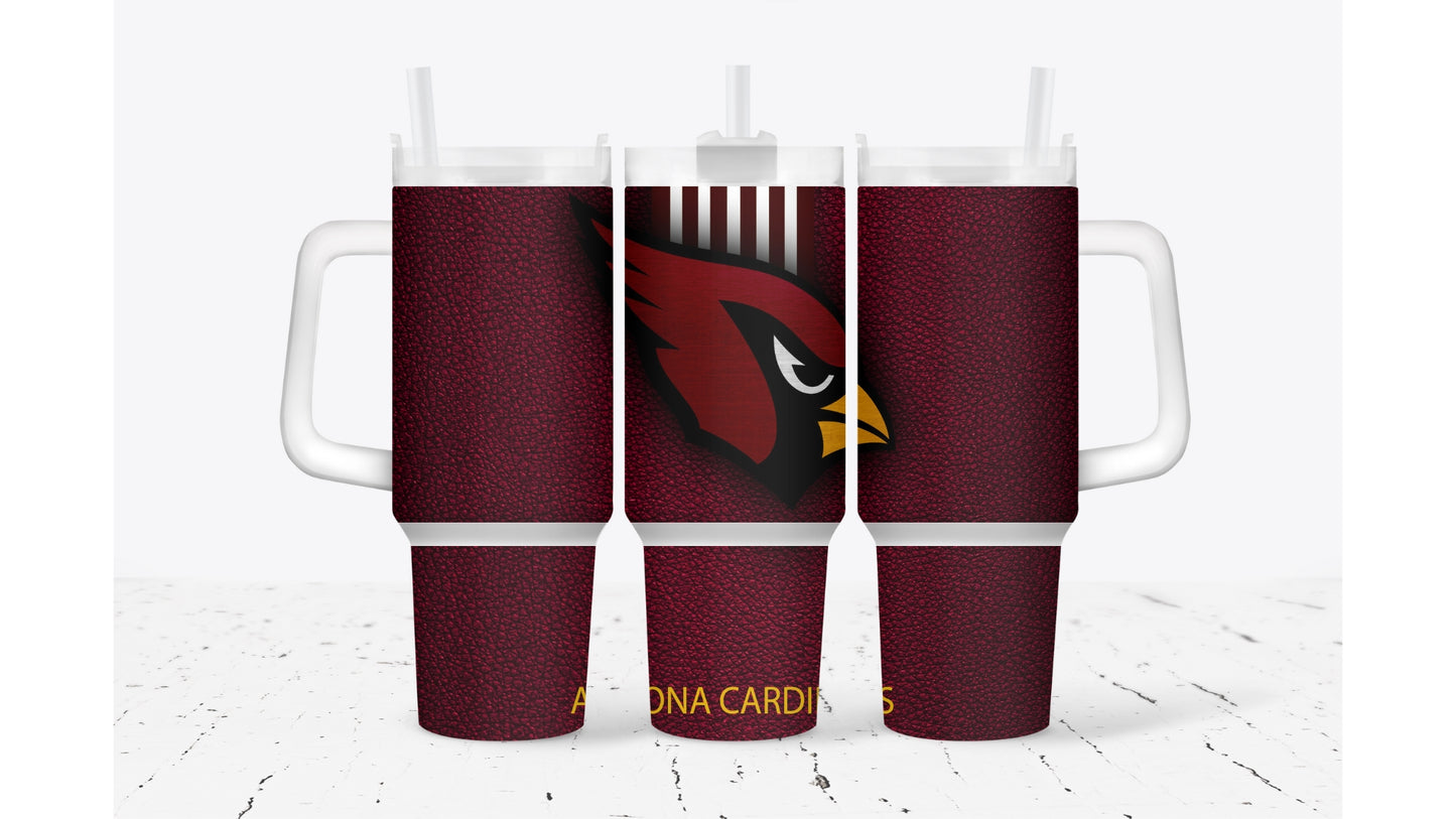 Cardinals Dark Red Tumbler
