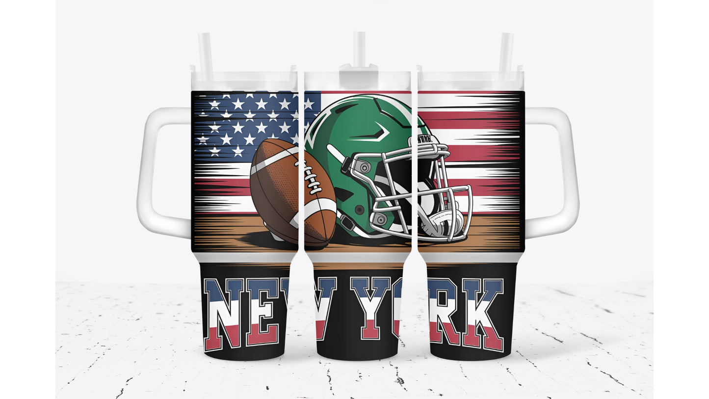 NY Helmet Tumbler