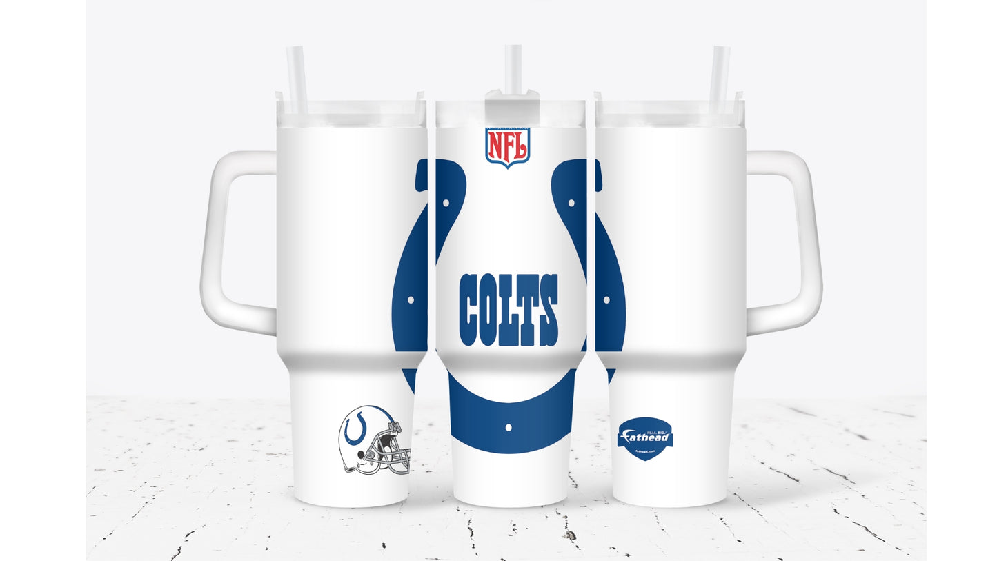Colts White Tumbler